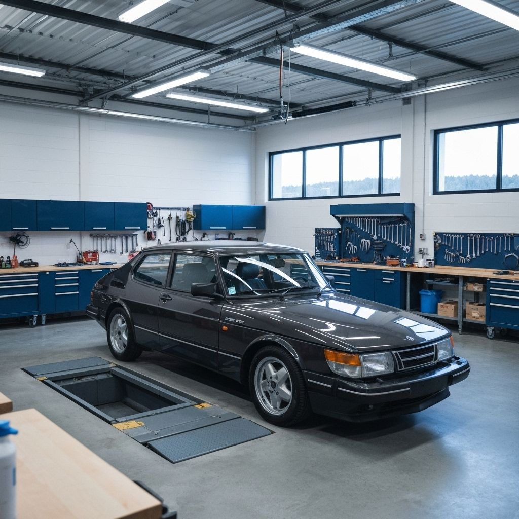 Saab specialist garage